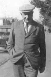 Bert Price in Christchurch early 1940s