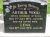 Headstone Feilding Cemetery - Arthur and Lena Wood